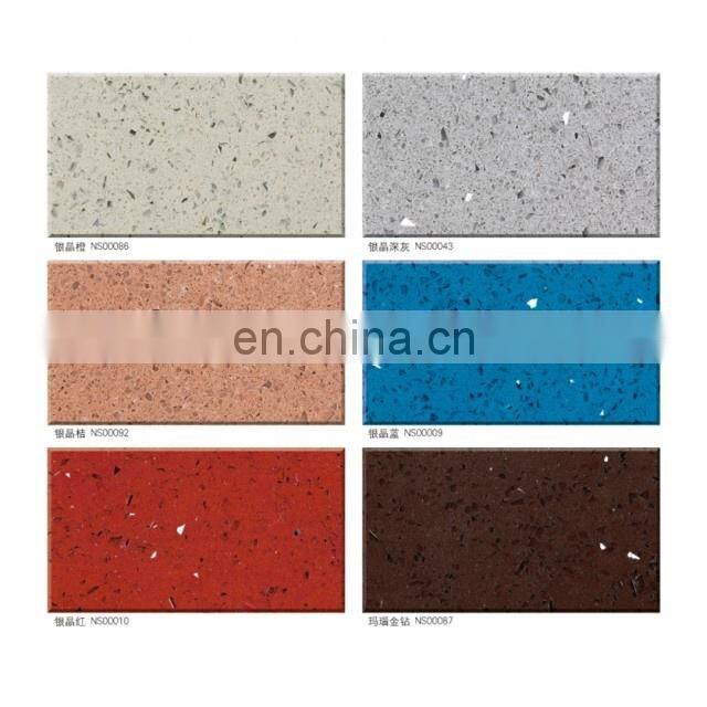 Colorful faux stone panels for inner wall and floor
