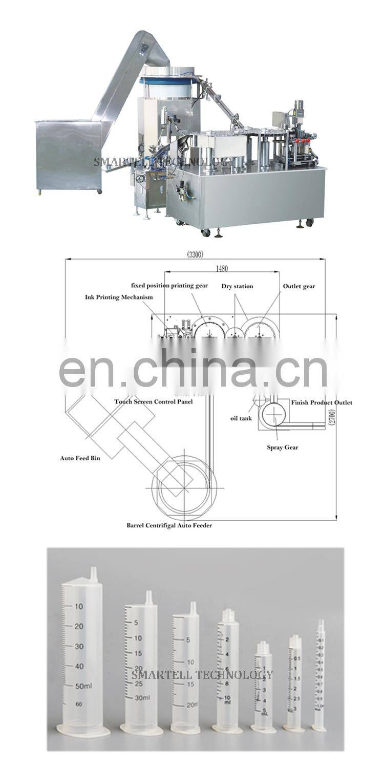 Full Automatic Pad Printing Machine for Injection Syringe Barrel Scale