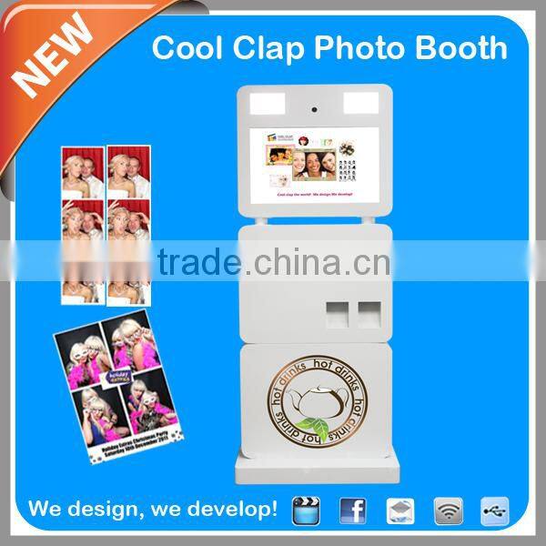 Digital Wedding Photo Booth With Software/Dye Sublimation Printer For Rent