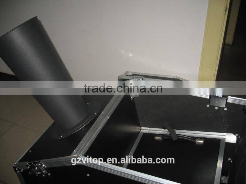 manufactured by the factory 300w Power stage color paper confetti machine