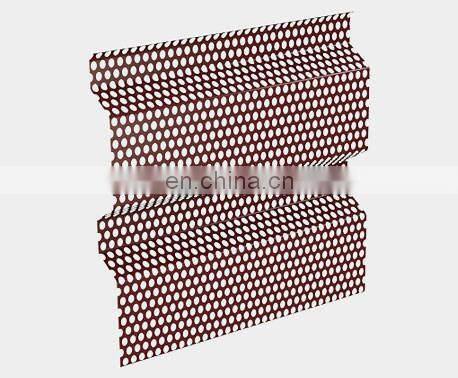 wind dust perforated metal fabrication