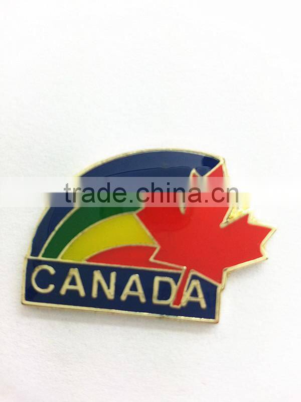 country flags lapel pins/canada logo lapel pins