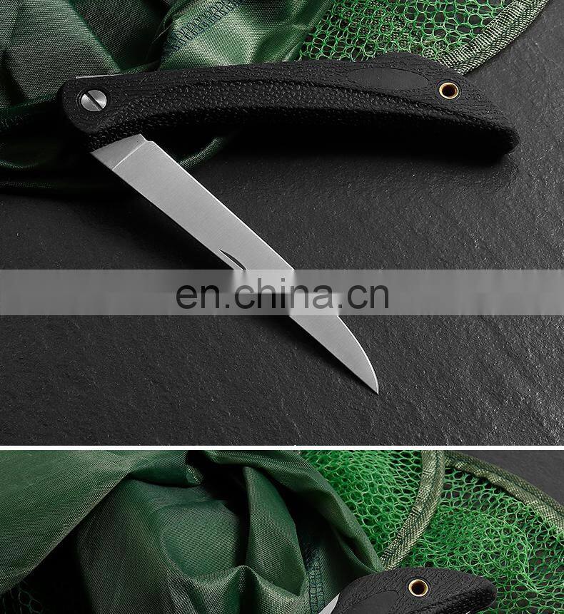 High quality black fish knife cordless fish knife fish filleting knife outdoor sports equipment in China