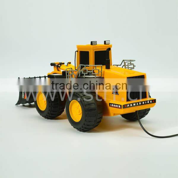 Wire control large plastic 8 channels small loader toy
