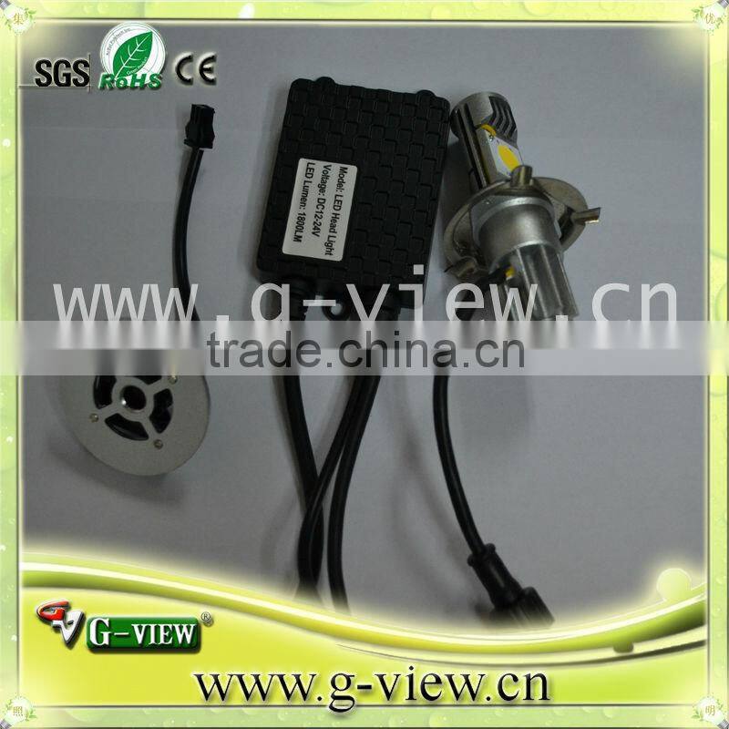 High brightnessled led headlight for car H4 H7 H8 H9 H10 H11 9005 9006 creechips color 6000K/headlight with 1800lm 12-24V