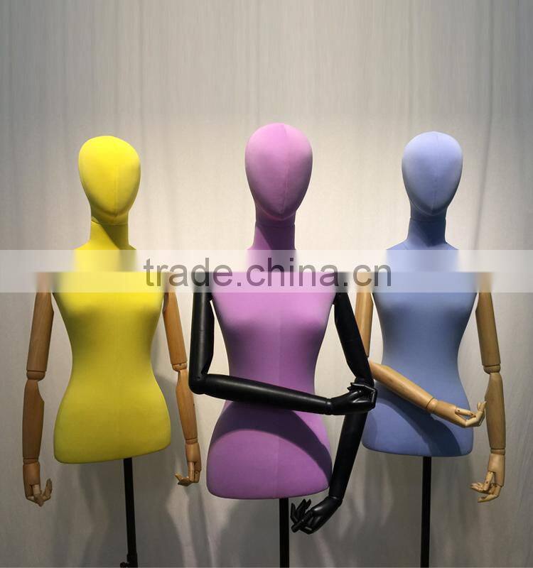 high quality half body torso mannequin