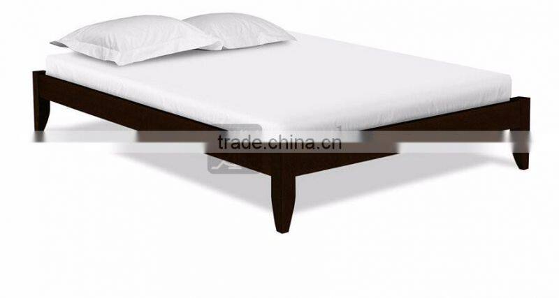 BE-051 Solid Wood Wooden Bed Without Headboard