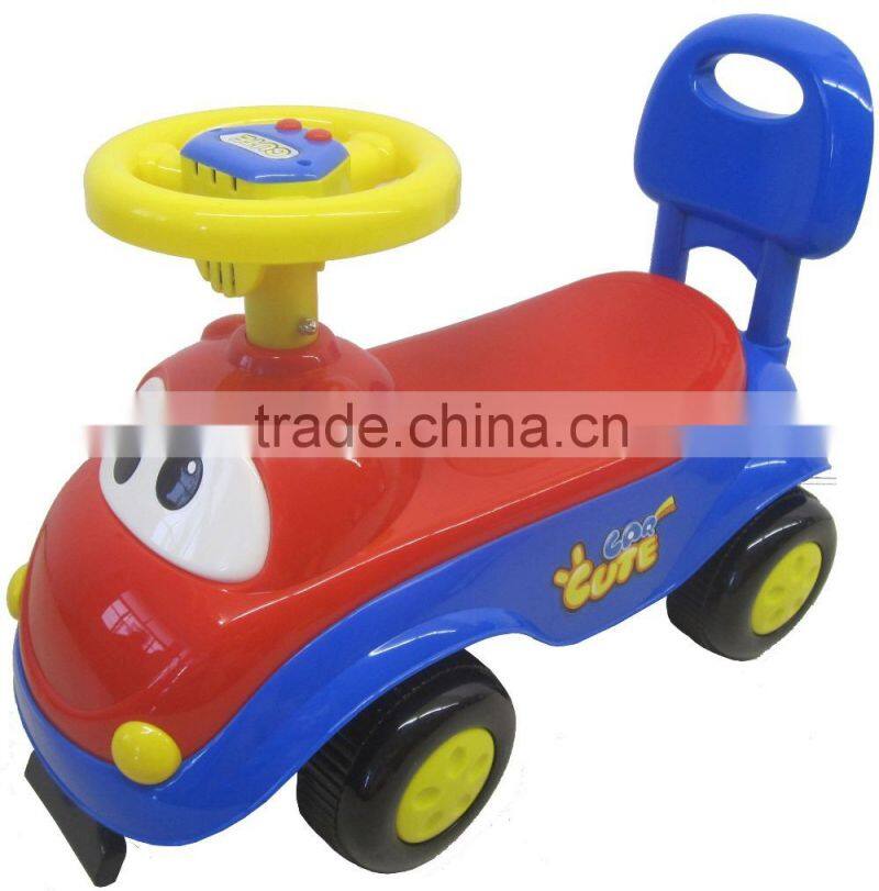 Hor Sale Music Kids or Baby Plastic Toy Ride On Car HZ8A216
