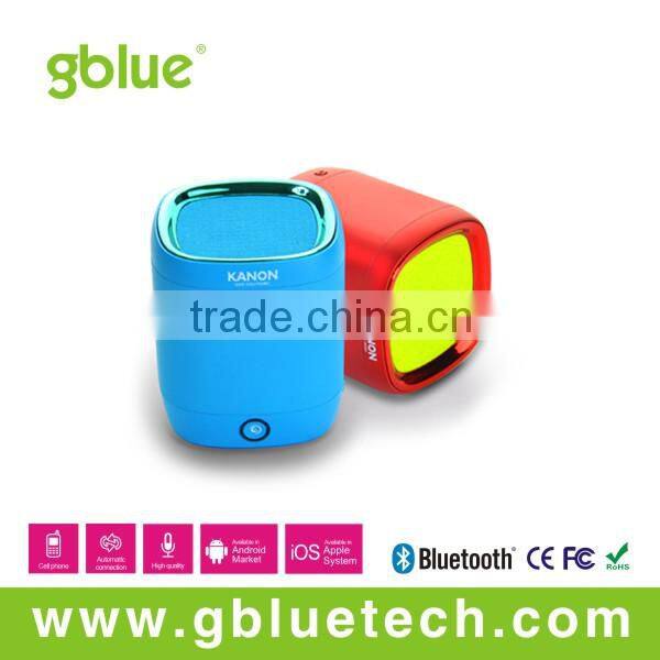OEM factory outdoor fashion design long time standby wireless bluetooth speaker with line in function