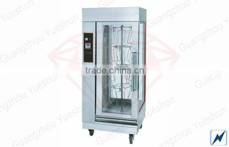 High quality high performance rotary vertical electric chicken rotisserie