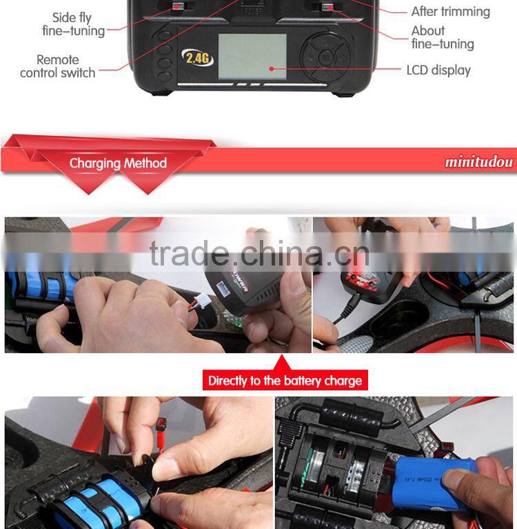 new rc quadcopter with light drone products made in china X6