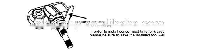 Best sales tpms tire pressure monitoring system with waterproof sensors + LCD monitor