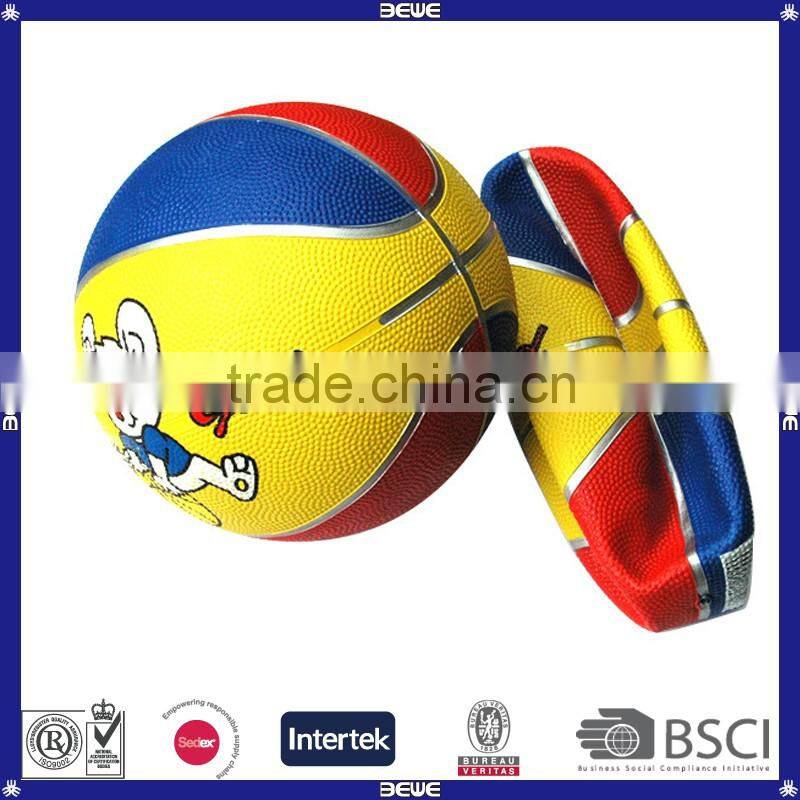 China OEM Wholesale Children Toys Rubber Basketball For Promotion Or Gifts