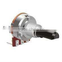 Airproof push button potentiometer