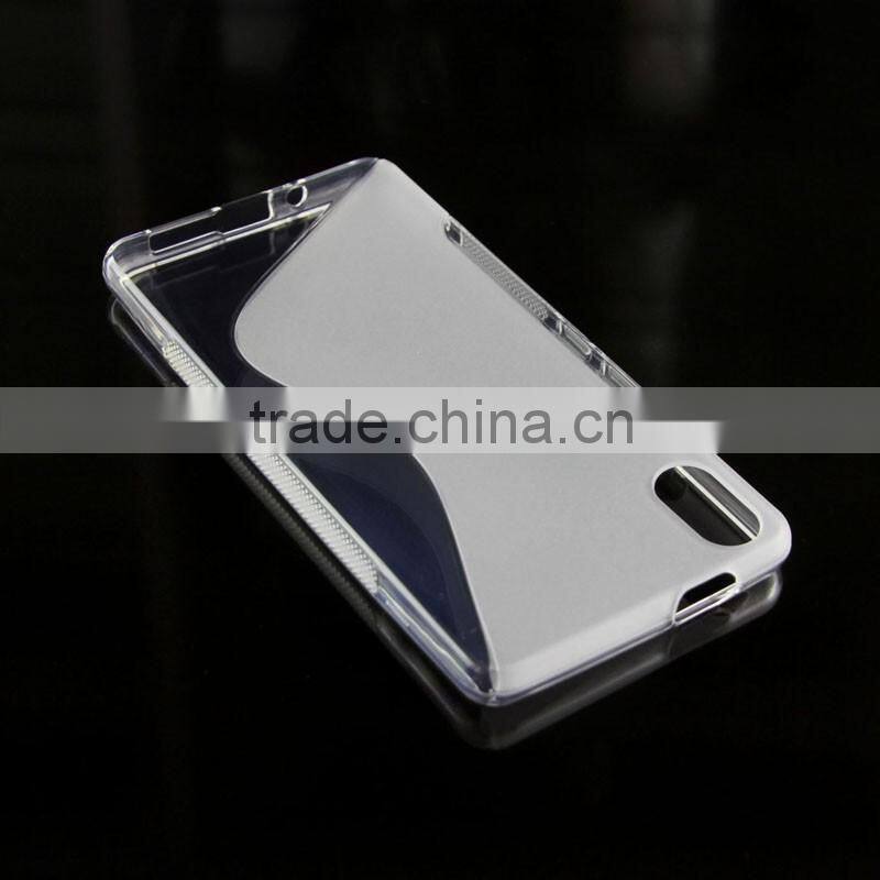 China factory S line tpu cell phone case For BLU Quattro Aquaris X5.0