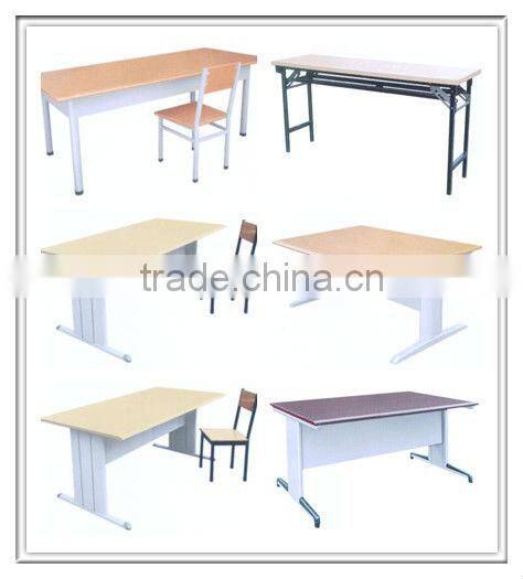 MDF Top metal body office desk kd office desk
