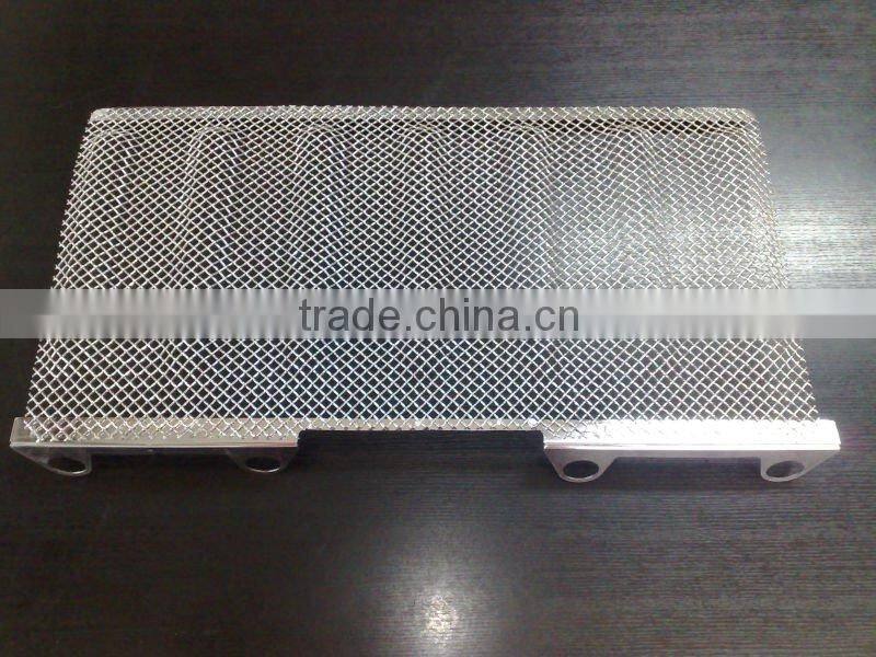 Auto parts Chrome mesh grille for wrangler JK 07-13