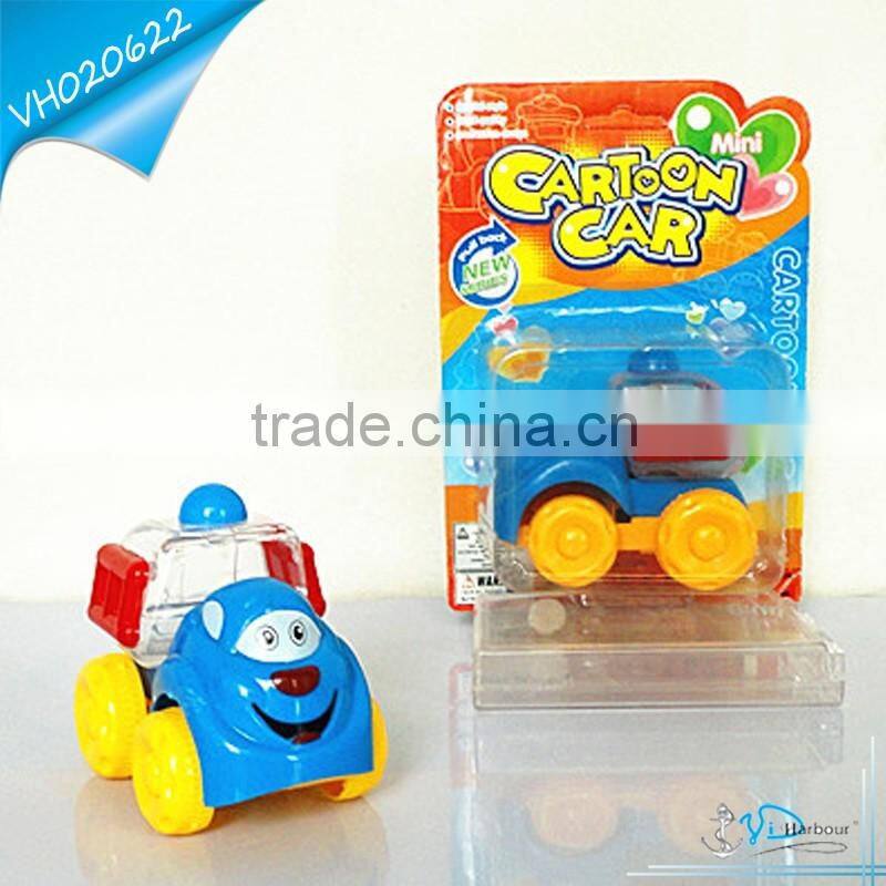 Pull String Cartoon Car Toy