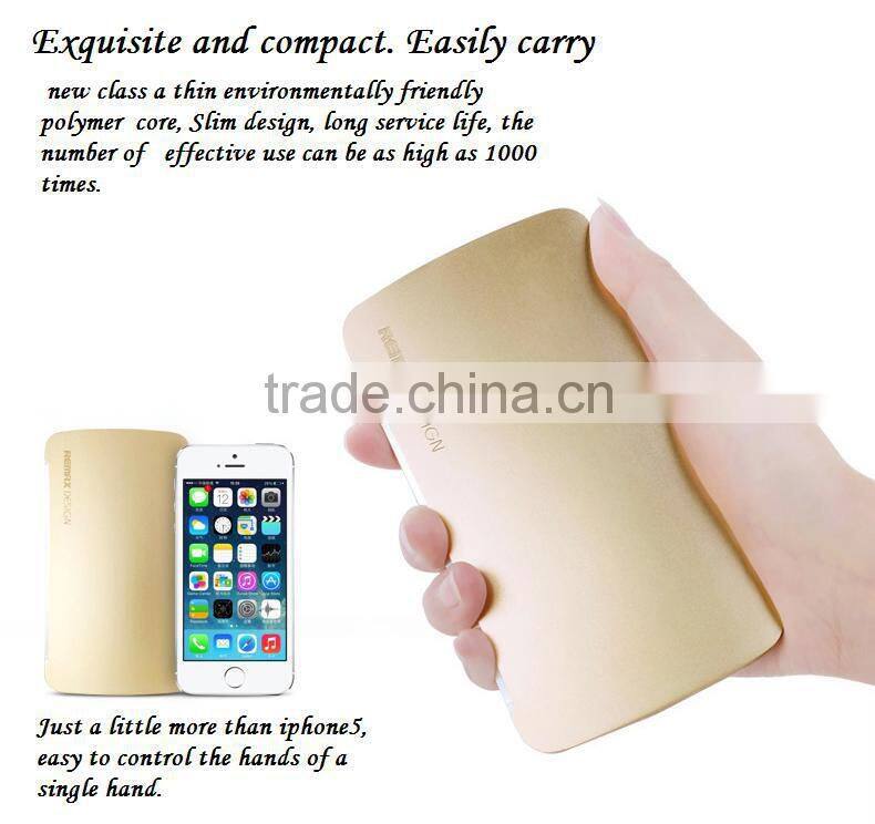 Remax Ultra Thin Portable power bank 4000mah
