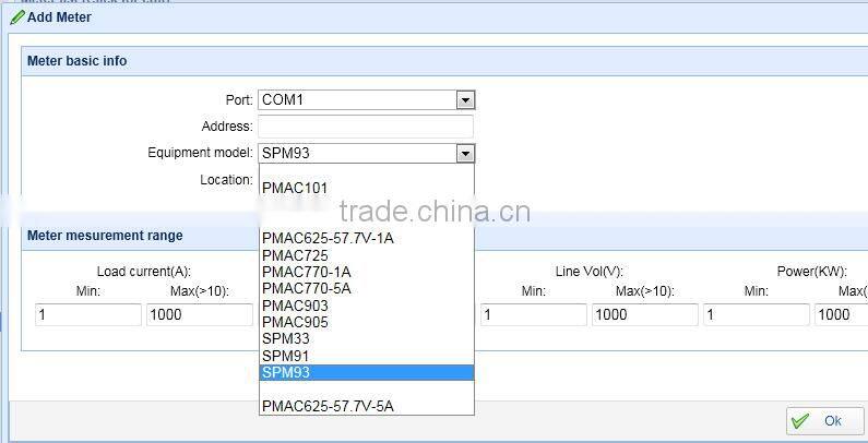 PILOT PMAC3624 Power Monitor Web Server for 128pcs meter