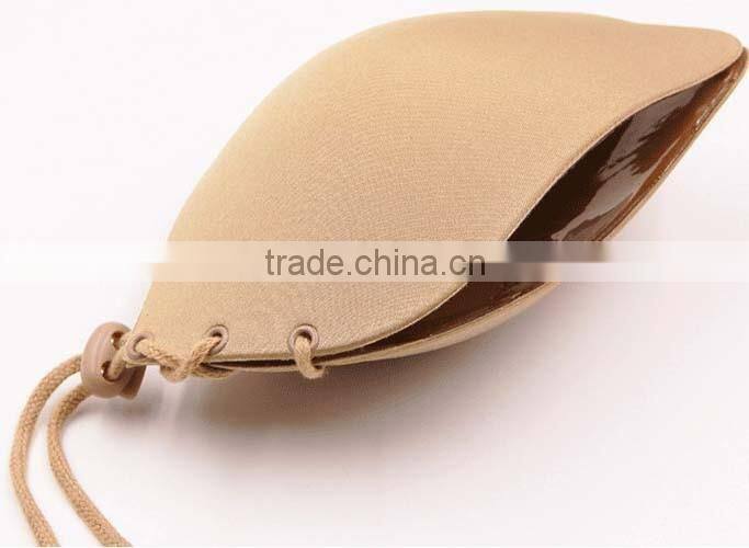 Cute teen lala push up invisible silicone bra