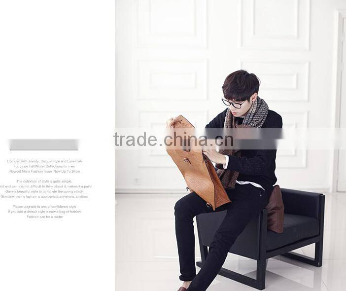 New Fashion Patchwork Wool Knitted Unisex Man Woman Winter Scarf