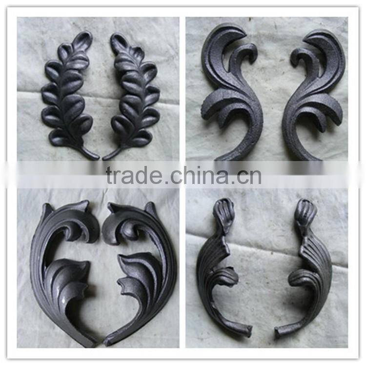 cast steel fence finials
