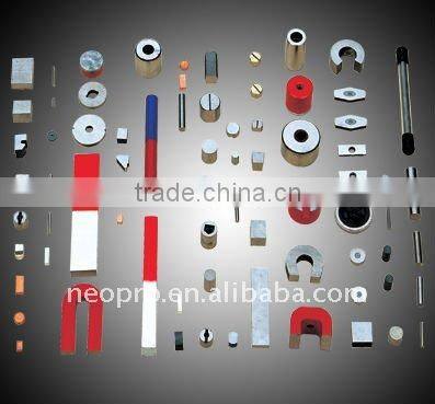 sintered AlNiCo high-energy permanent magnets