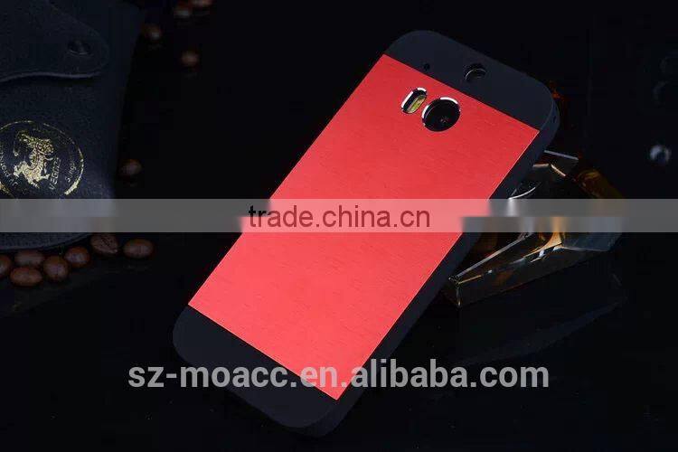 Wire drawing aluminum metal case for htc one m8