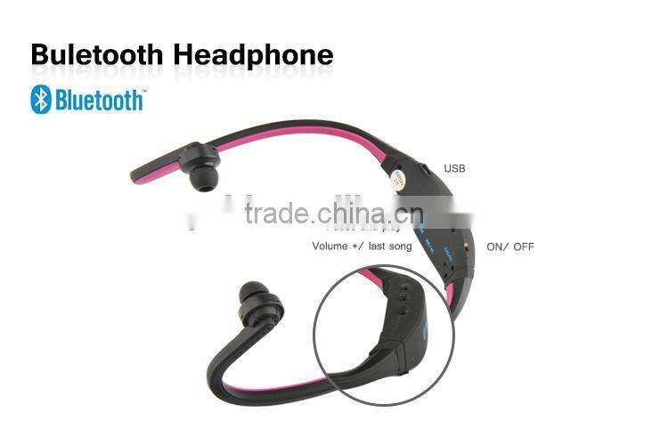 neckband bluetooth sports headsets waterproof Stereo sweatproof earhook univesal cellphoneMicrophone handsfree Qy7