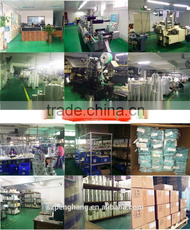 Custom printed coated paper label