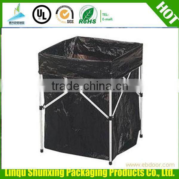 drawstring garbage bags/trash bags/plastic refuse sacks
