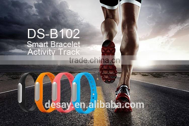 Desay Call/SMS Remind Anti-lost Bluetooth Sports Band DS-B102 for iOS 7.0 + Android 4.3 +