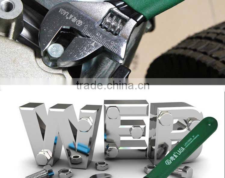 LAOA 6 Inch Adjustable hook Spanner Type and steel Material er spanner Monkey wrench spanner