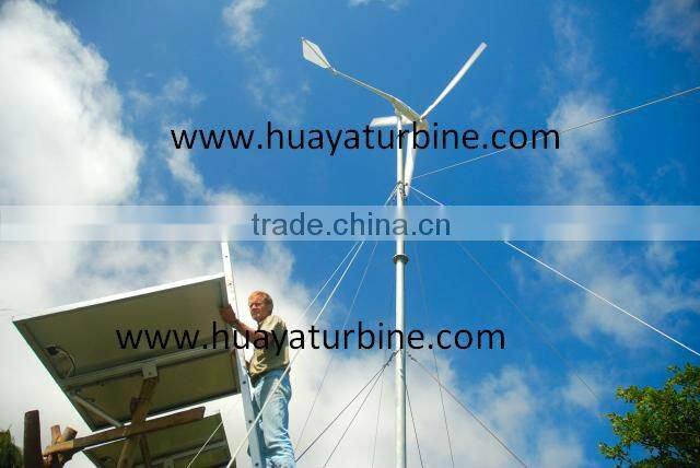 6m-18m Guy wire tower for wind turbine, low price guy mast for wind generator 300w-10kw, roof top tower for wind turbine