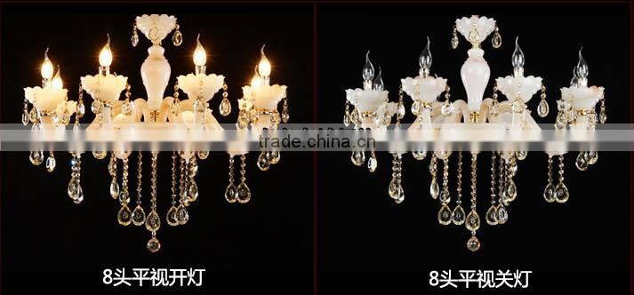 Baccarat Style Luxury Crystal Chandelier in Multiple Colors