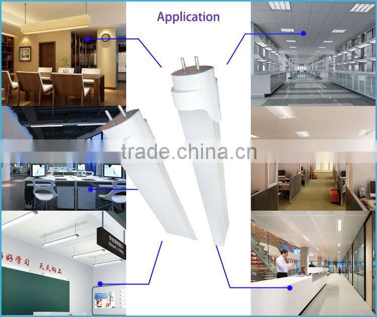 Manufacturer Aluminum Direct Plug and Play T8 20W Compatible Ballast led light 1200mm led tube G13 T8 Tube