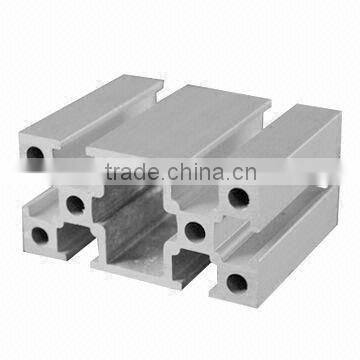 Dongguan factory make black anodized coated painted polished surface treatment aluminum tube extrusion profiles