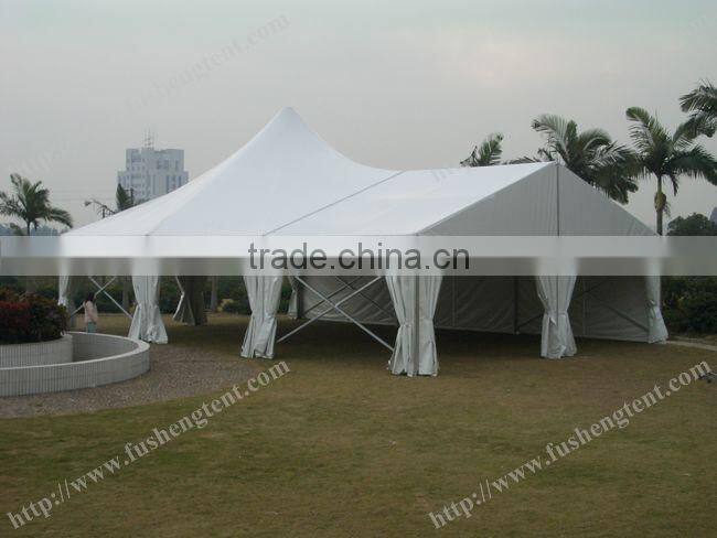 large fire retardant aluminum combo tent