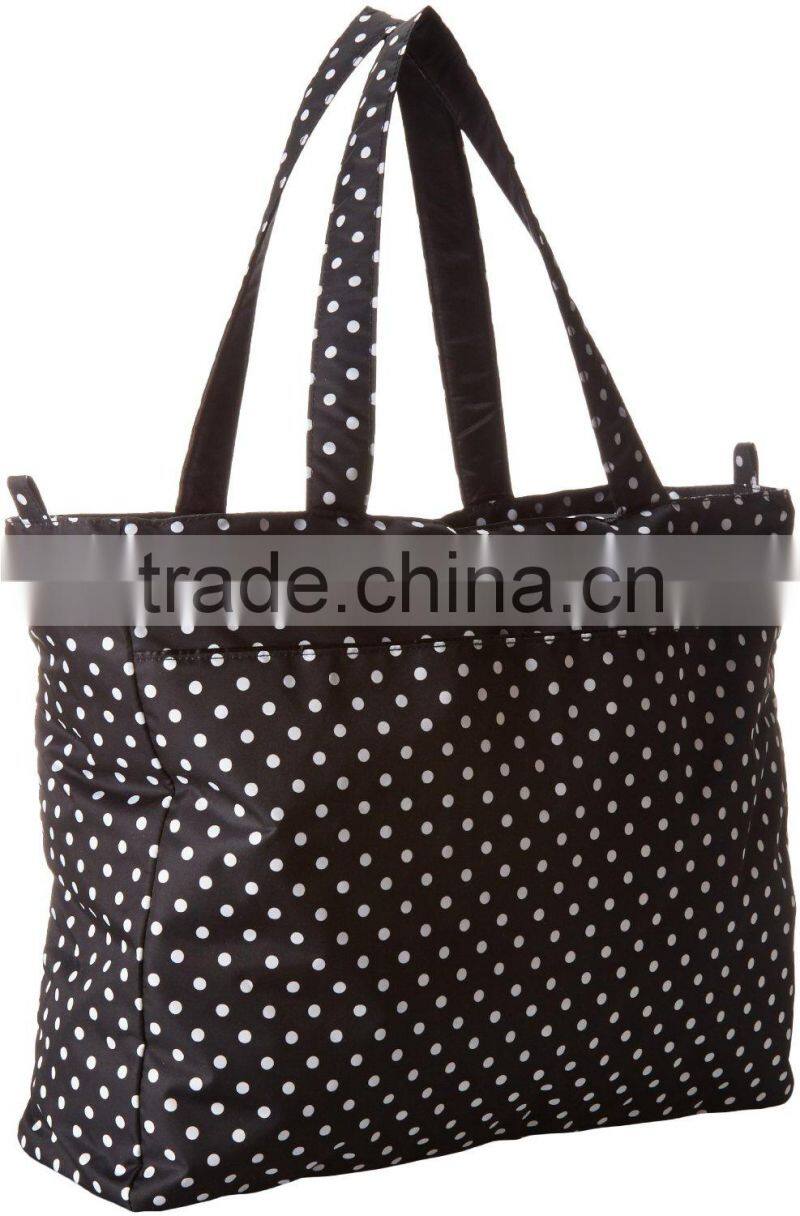 Newest design zipper portable diaper bag, portable, supper light