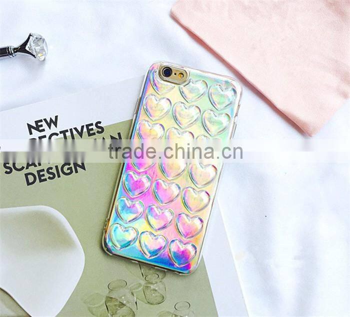 wholesale shockproof 3d glitter tpu case for iphone 6 6s 4.7