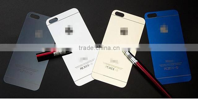 2016 new produtcts Full Color Titanium Alloy Tempered Glass for iPhone 6s Mobile Phone Case China supplier