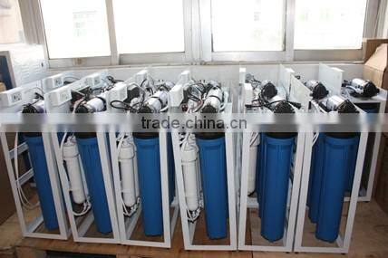 table top simple filtration water filter with faucet