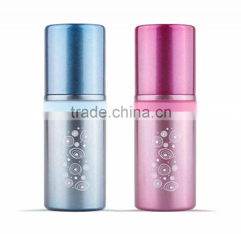 Outdoor lipstick shaped mini lover stainless steel travel water bottle