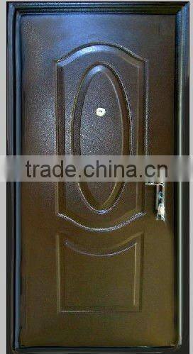Flat Solid Steel Security Door,heat transfer-print finished security door