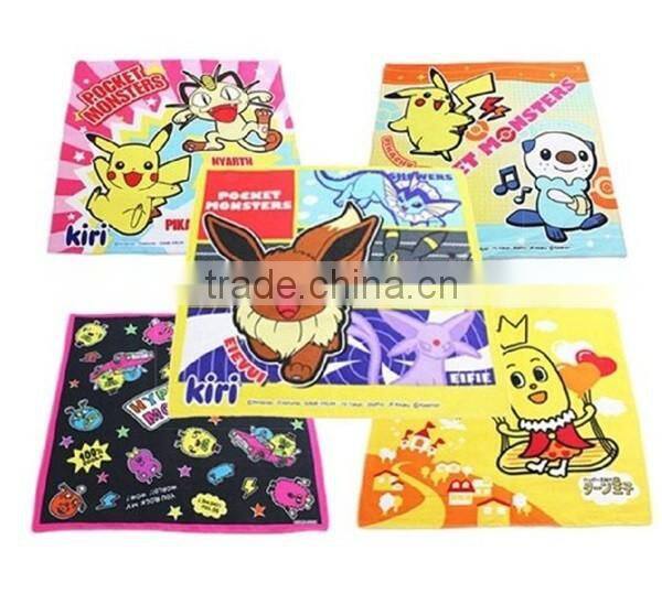 ChildrenTeen Cartoon Animation Animal Print Handkerchief Set,10 PCS