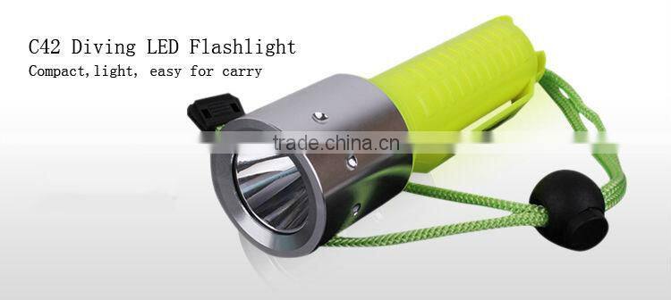 C42 T6 High Power dive flashlight