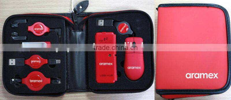 Promotional Gift Hot Consumer Electtronics including Mouse USB Connector Hub Card Reader USB Kits