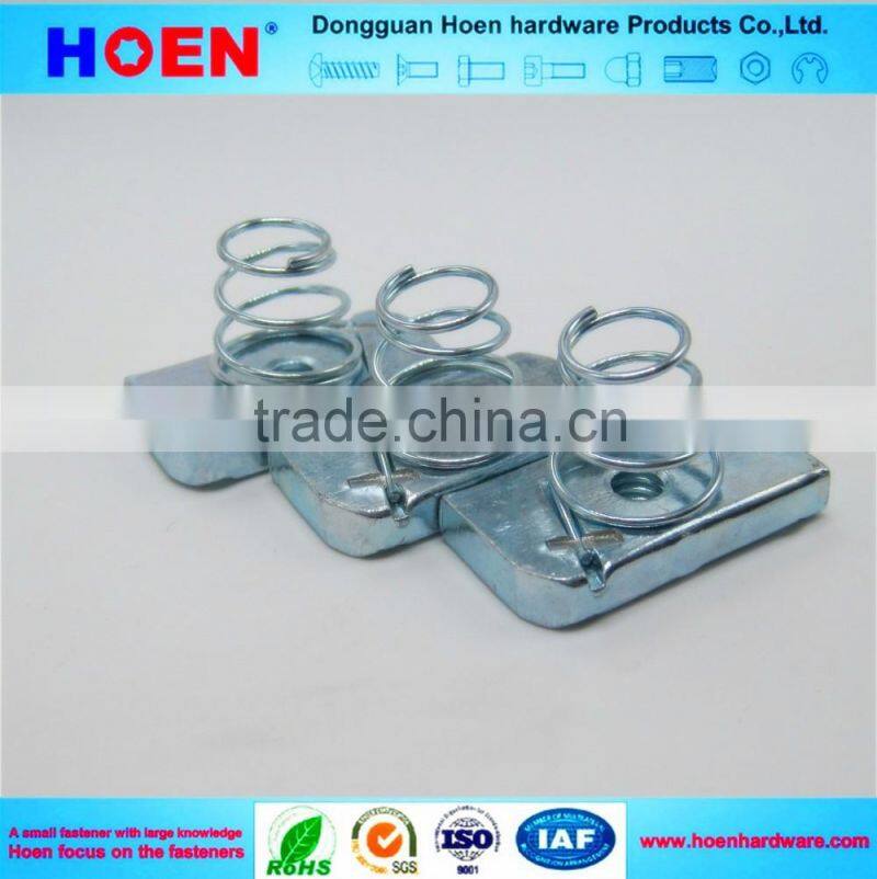 Trade assurance 201 fastener stainless steel spring nut