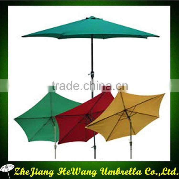 Sundale Outdoor Aluminum Beach Drape Umbrella with Crank and Push Button Tilt